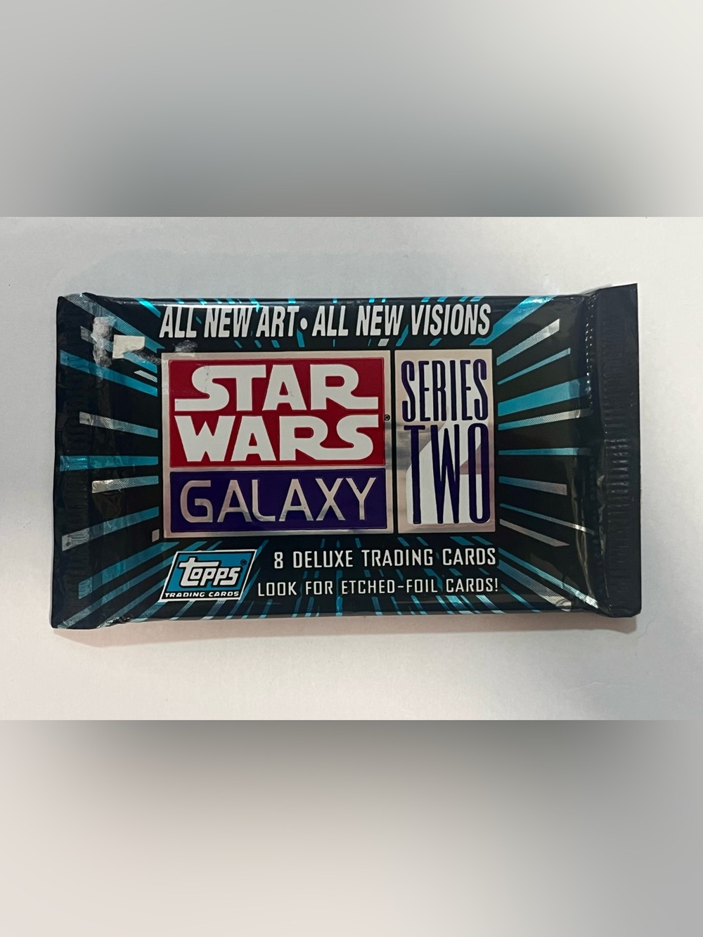 Star Wars Galaxy Series 2 Topps Trading Cards Booster Pack